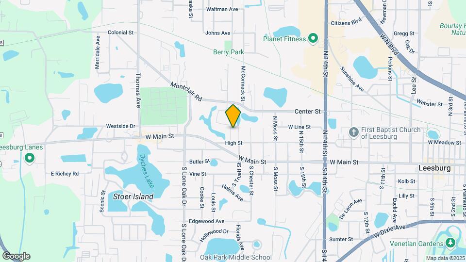 214 N Tanglewood Dr Map and Location Details