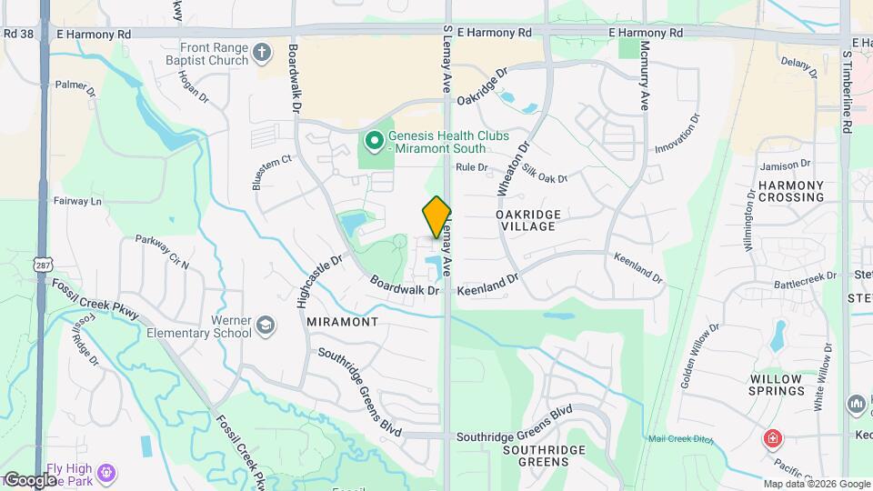 5220 E Boardwalk Dr Map and Location Details