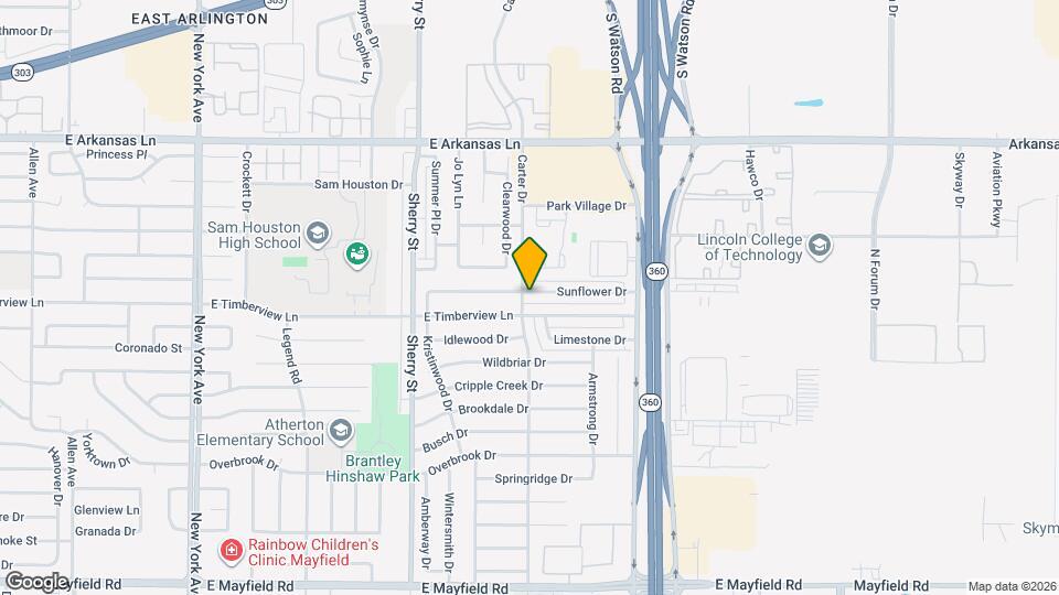 2402 Sunflower Dr Map and Location Details