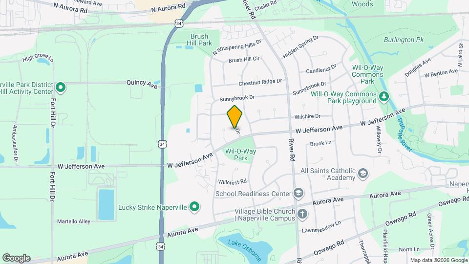 135 Encina Dr Map and Location Details