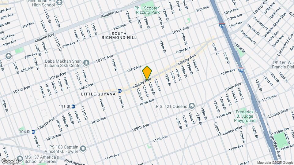 12116 Liberty Ave Map and Location Details
