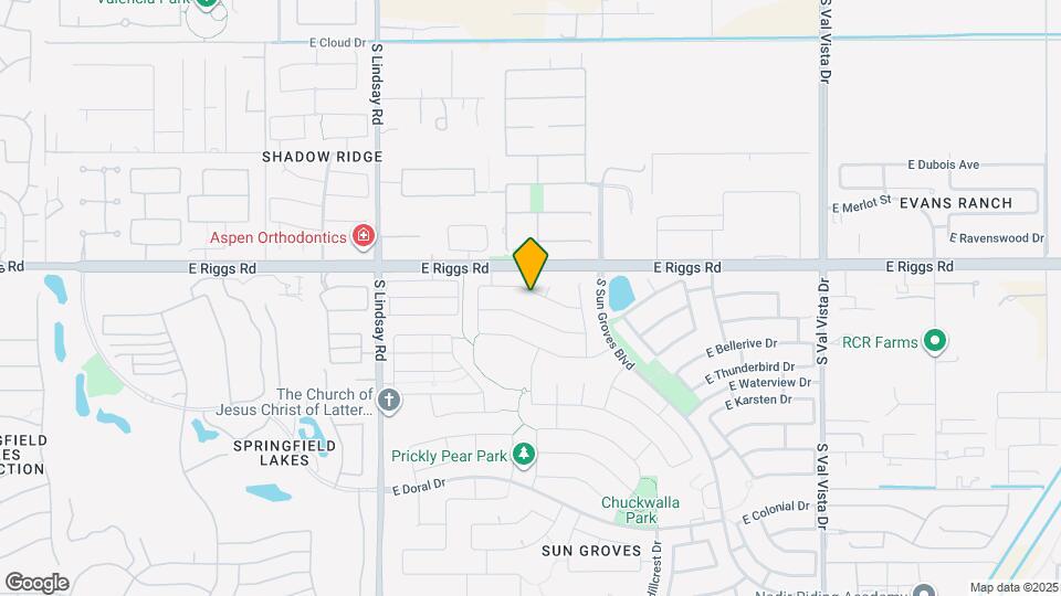 4321 E Augusta Ave Map and Location Details