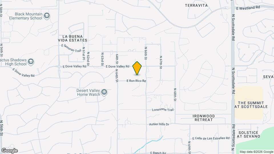 6540 E Maria Dr Map and Location Details