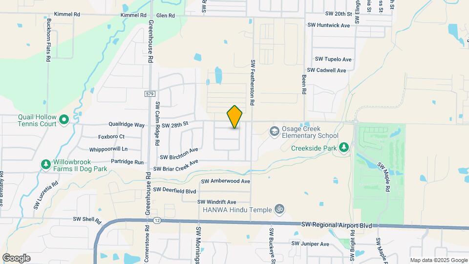3003 SW Wargate Ave Map and Location Details