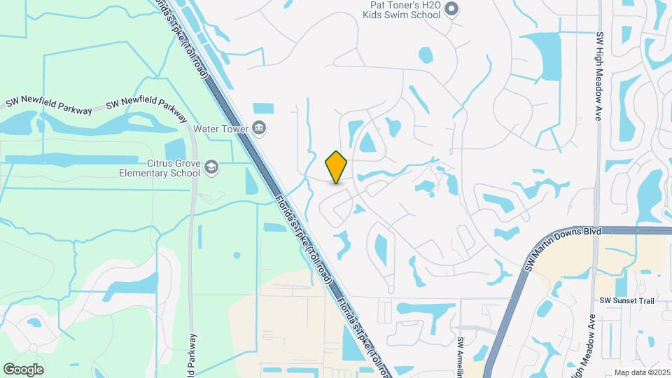 2525 SW Egret Pond Cir Map and Location Details
