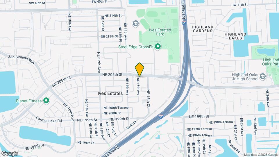 20431 NE 15th Ave Map and Location Details