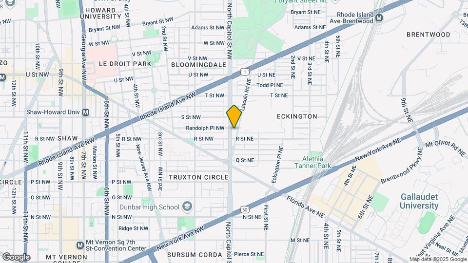 1715 North Capitol St NE Map and Location Details