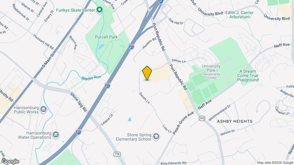 1450 Devon Lane Mapa y Detalles de la Ubicación