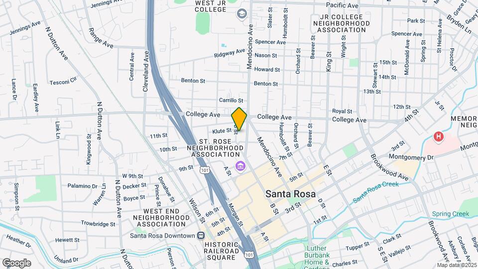 616 B St Mapa y Detalles de la Ubicación