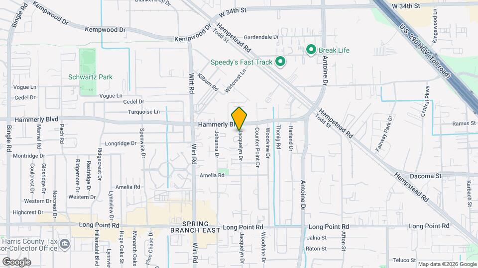 7703 Earl Rudder Wy Map and Location Details