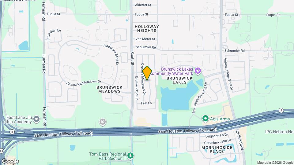 14210 Merganser Dr Map and Location Details