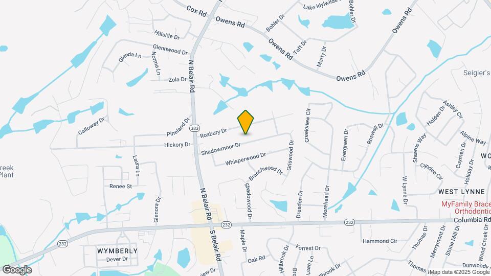 4441 Shadowmoor Dr Map and Location Details