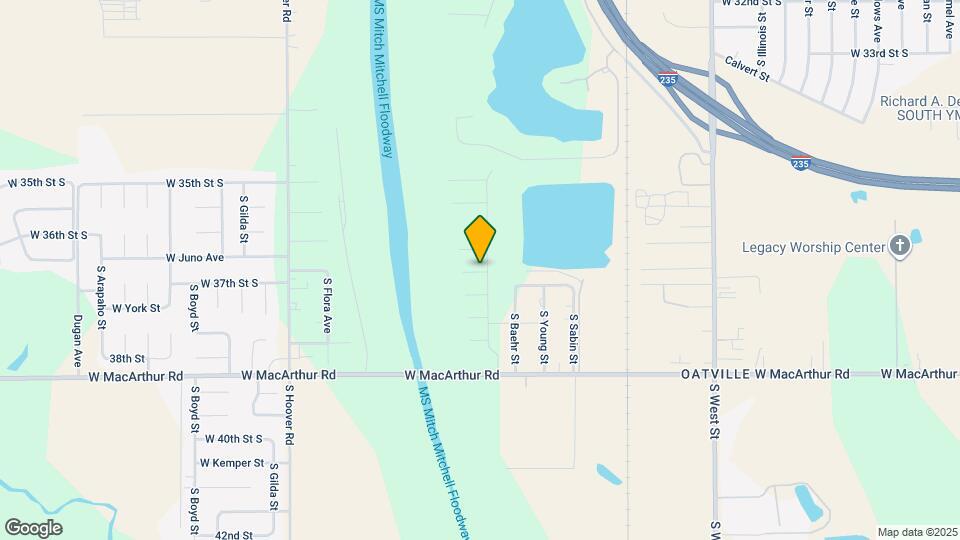 3803 S Bluelake Ct Map and Location Details