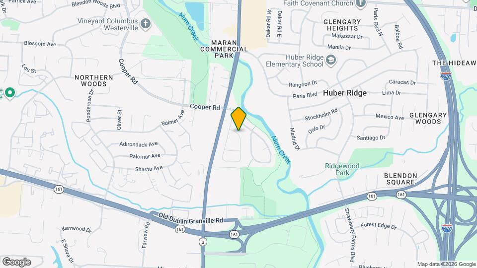 5563 Crenton Dr Map and Location Details