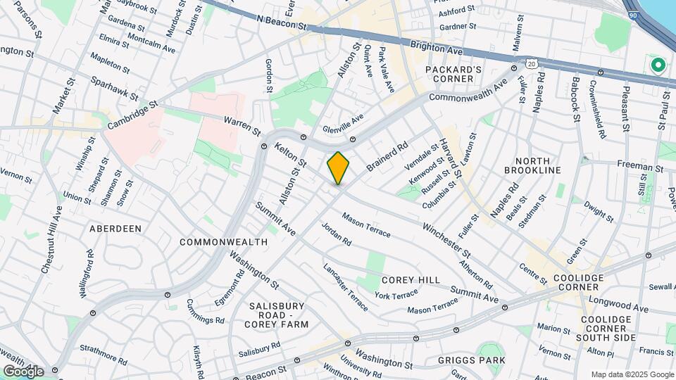 243 Kelton St Map and Location Details