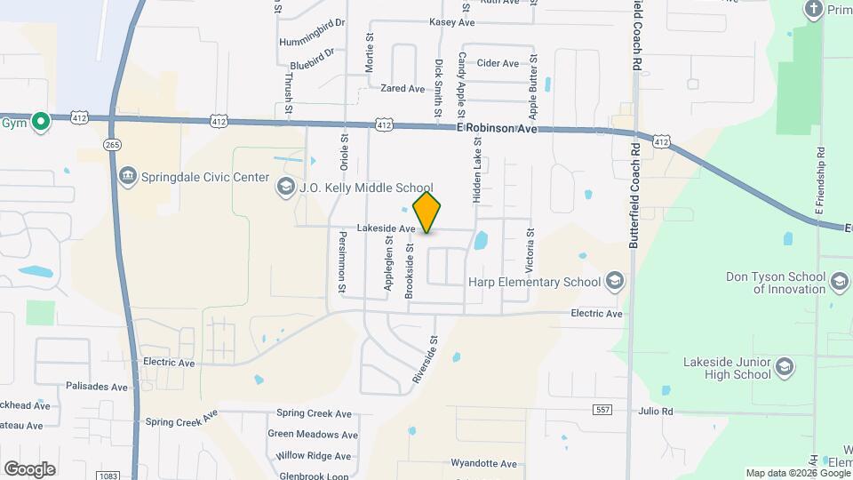 2418 Pine Lake Ave Map and Location Details