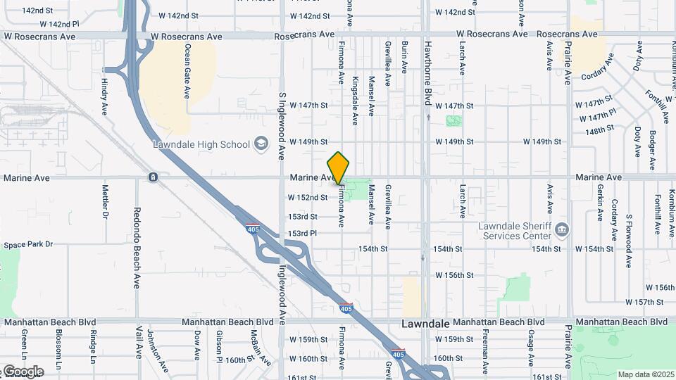15117 Firmona Ave Map and Location Details