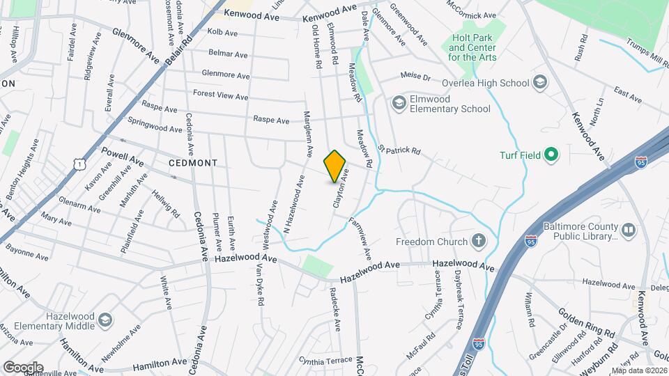 5938 Clayton Ave Map and Location Details