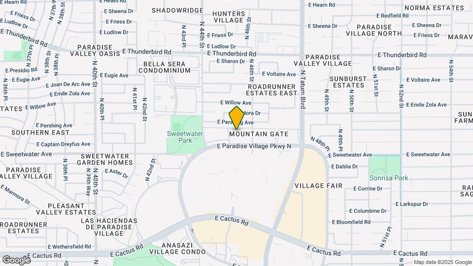 4554 E Paradise Village Pky N, Unit 4554 Map and Location Details