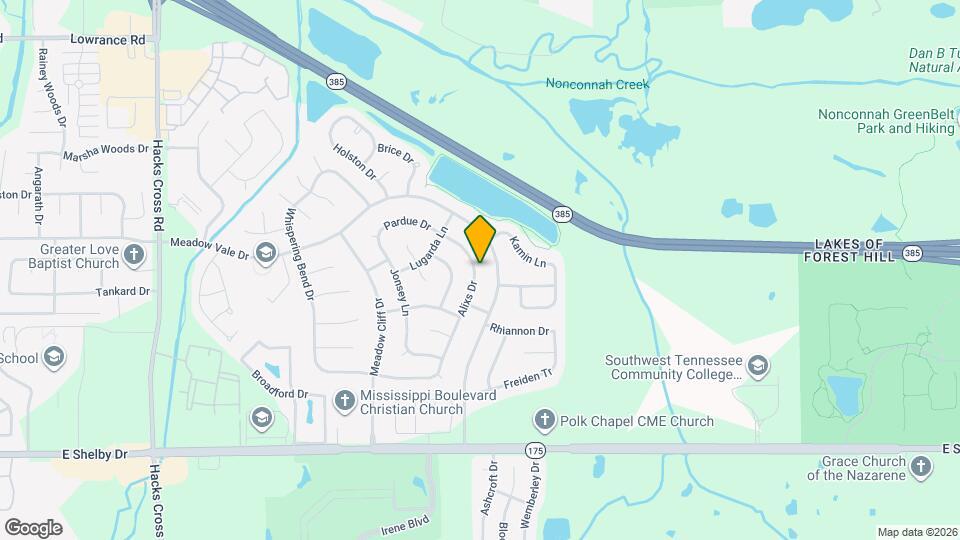 4456 Alixs Dr Map and Location Details