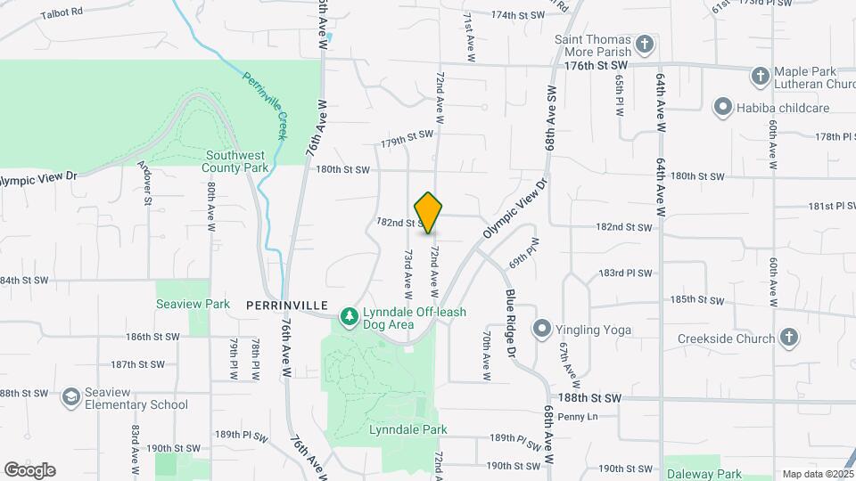 18212 72nd Ave W Map and Location Details