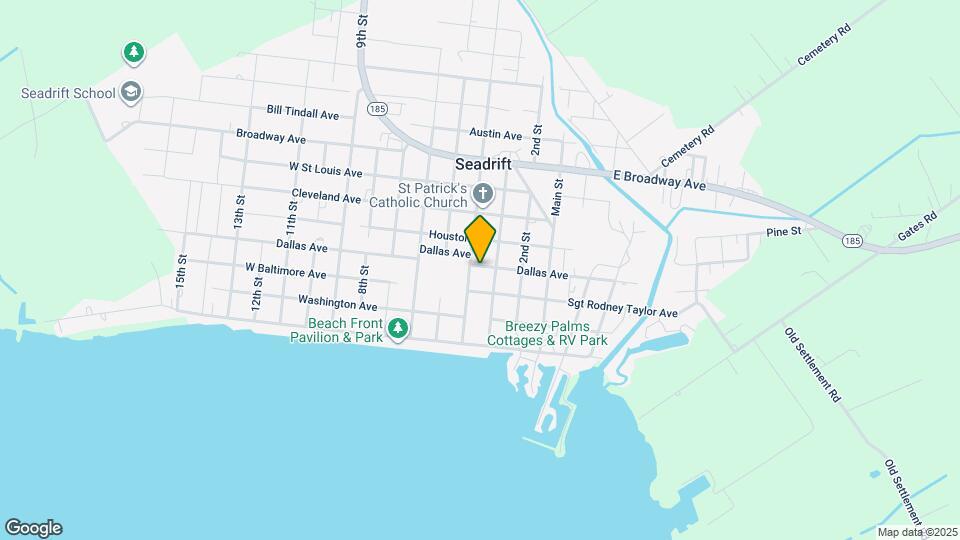 307 Dallas Ave Map and Location Details