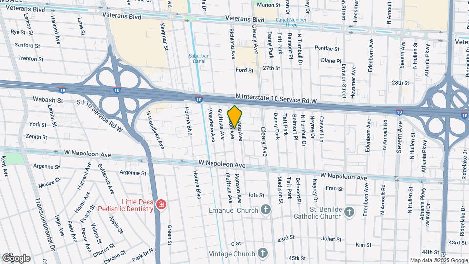 2309 Manson Ave Map and Location Details