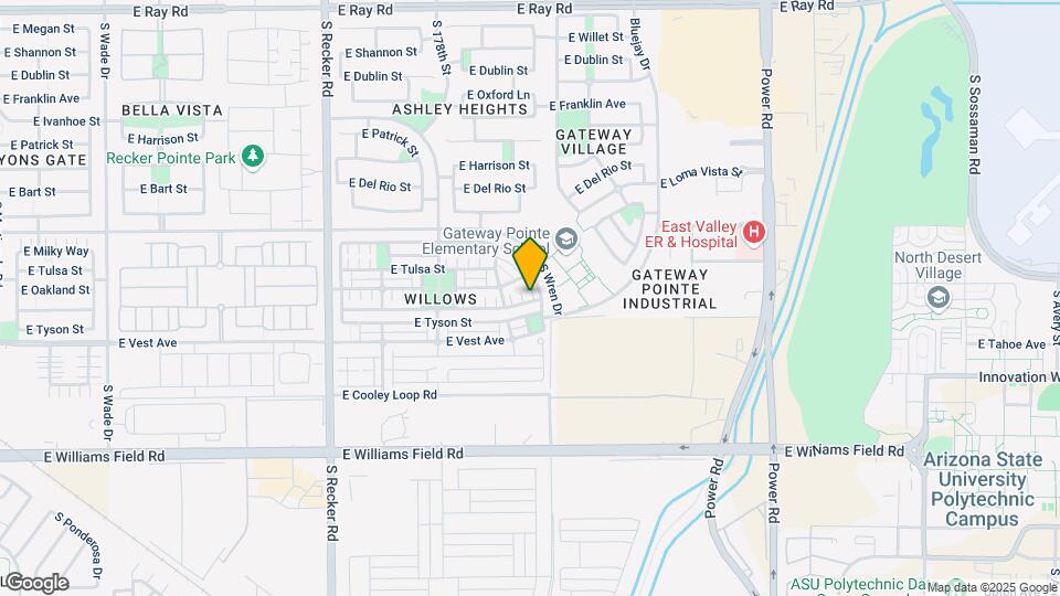 4360 E Carla Vista Dr Map and Location Details