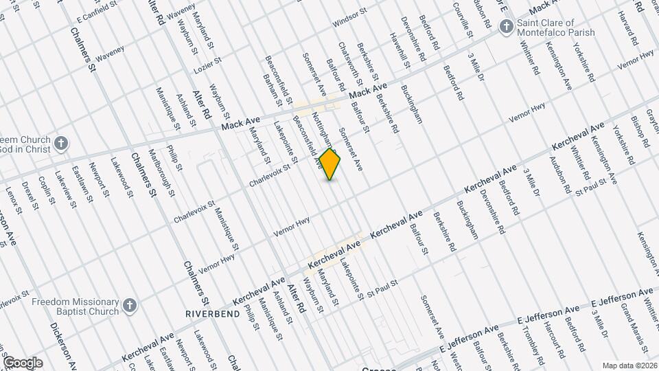 1333 Beaconsfield Ave, Unit 1333 Map and Location Details