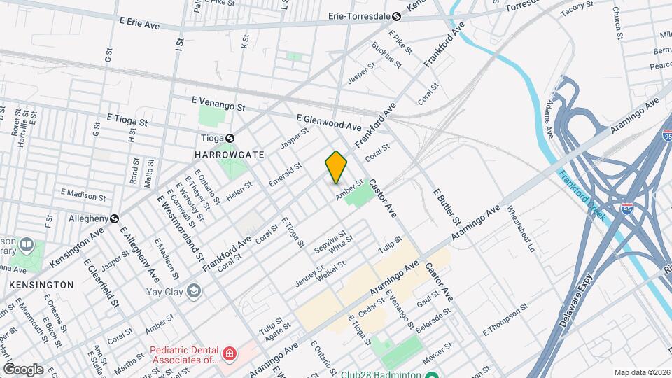 2078 E Pacific St Map and Location Details