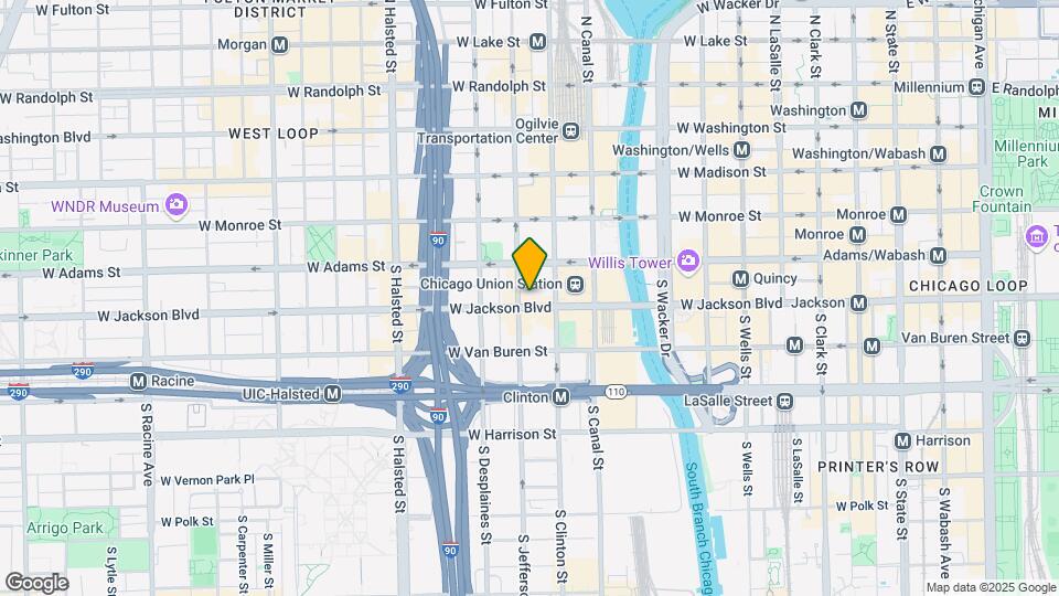 565 W Quincy St Map and Location Details