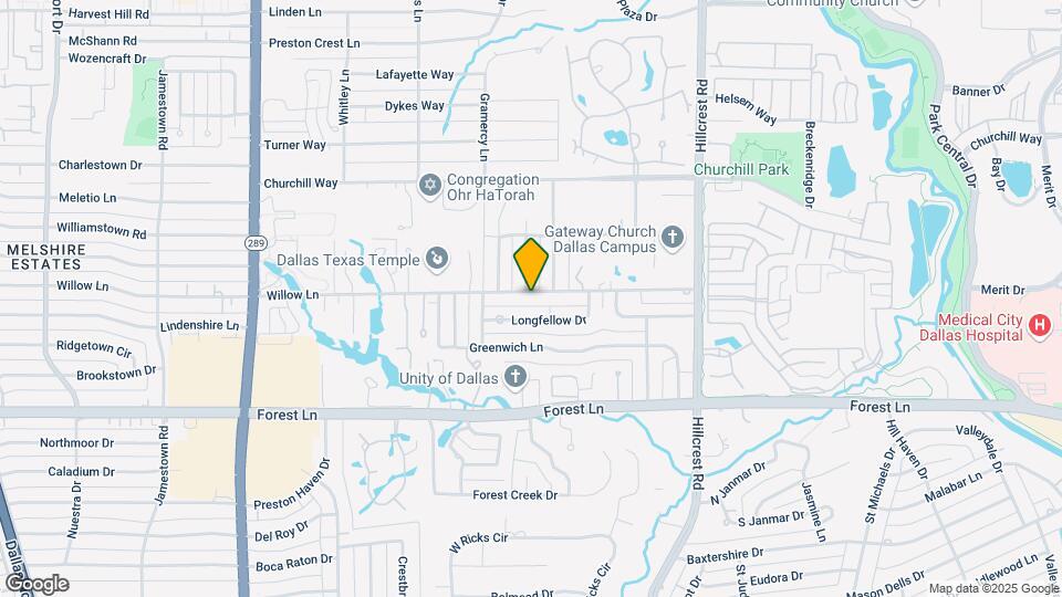 6522 Willow Ln Map and Location Details