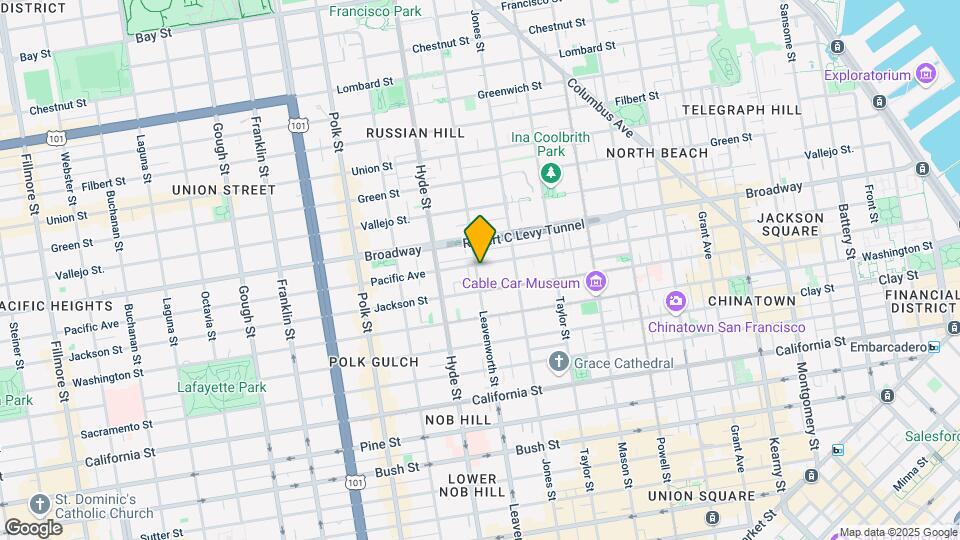 1299 Pacific Ave Mapa y Detalles de la Ubicación