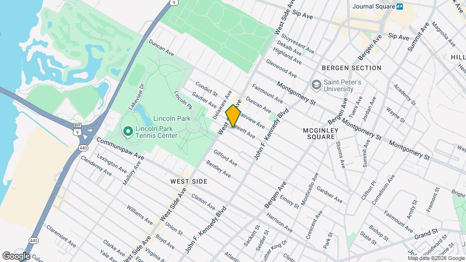 138 Kensington Ave Map and Location Details