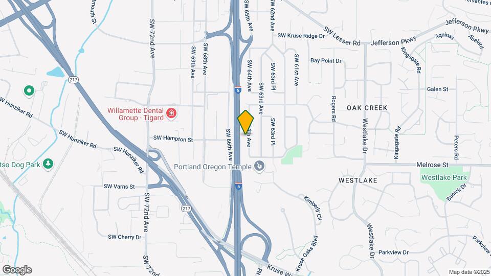 13543 SW 64th Ave Map and Location Details