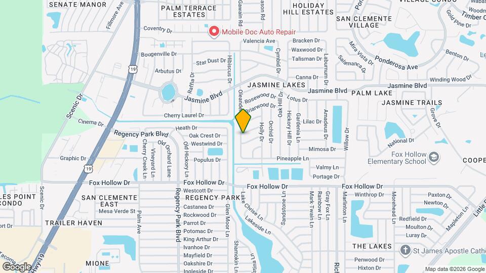 7514 Spirea Dr Map and Location Details