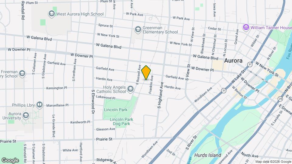 647 Hardin Ave Mapa y Detalles de la Ubicación