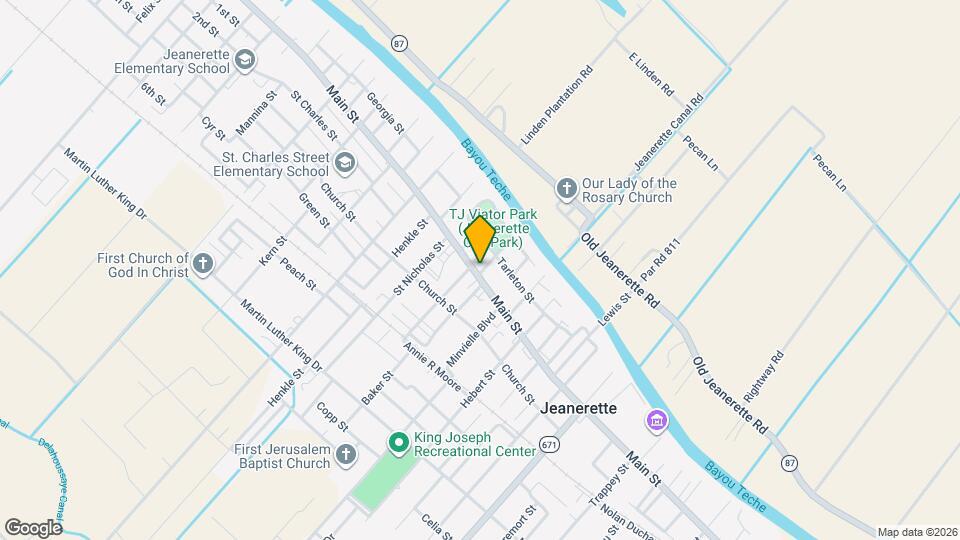 1504 Main St Mapa y Detalles de la Ubicación