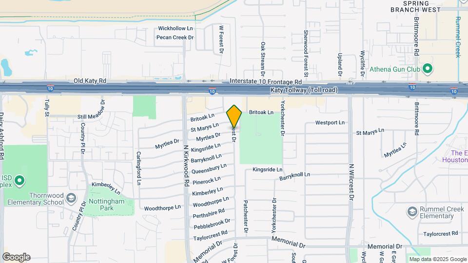 13800 Myrtlea Dr Map and Location Details