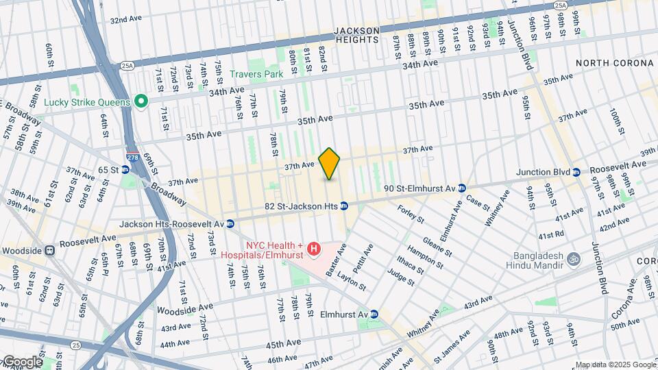 3741 81st St Map and Location Details
