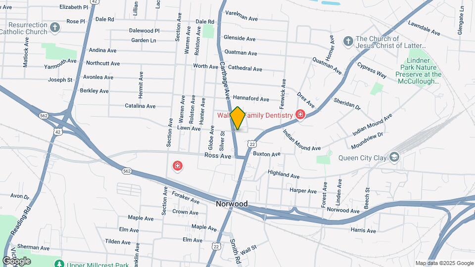 5146 Carthage Ave Map and Location Details