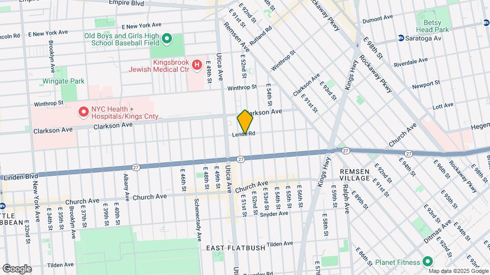 822 Lenox Rd Map and Location Details