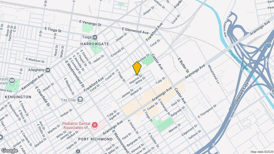 3560-62 Sepviva St Map and Location Details