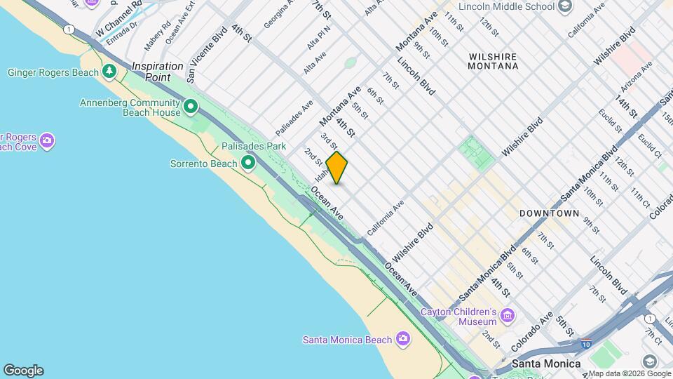 934 2nd St Map and Location Details