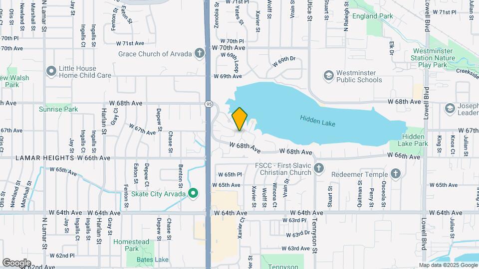 6881 Xavier Cir, Unit 3 Map and Location Details