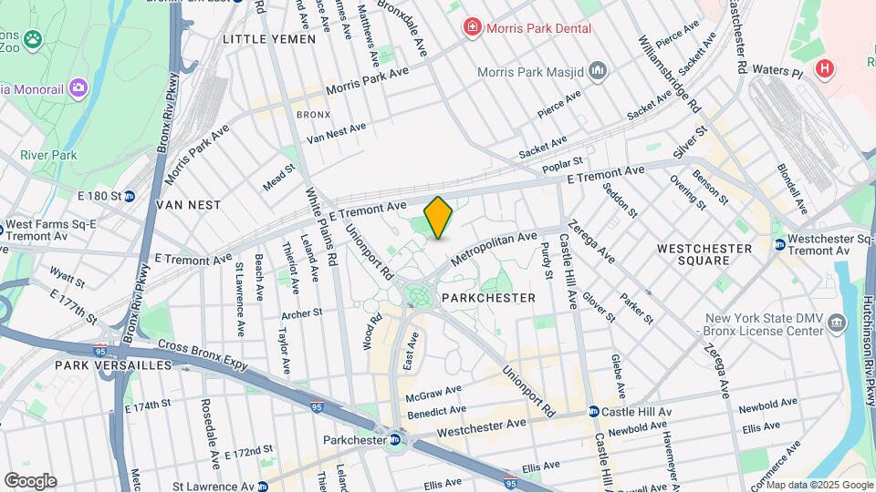 1541 Metropolitan Ave Map and Location Details