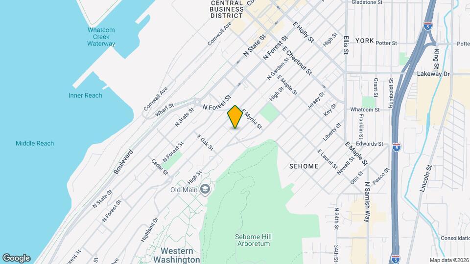 519 E Ivy St Map and Location Details