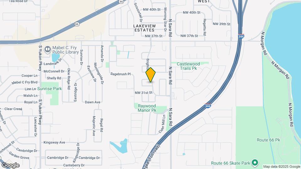 10537 NW 32nd St Map and Location Details