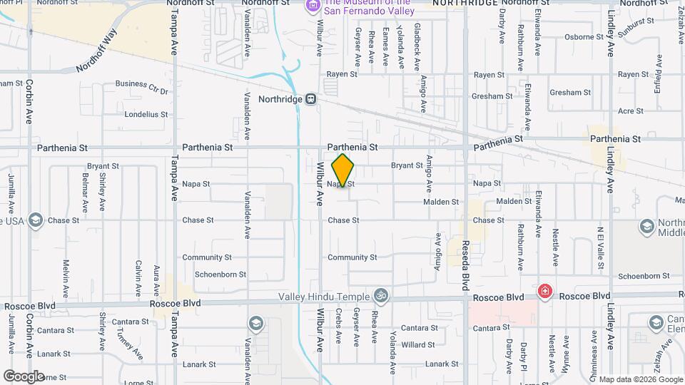 8549 Elizalde Ave Map and Location Details
