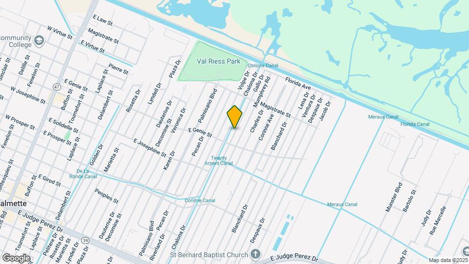 3616 Gallo Dr Mapa y Detalles de la Ubicación